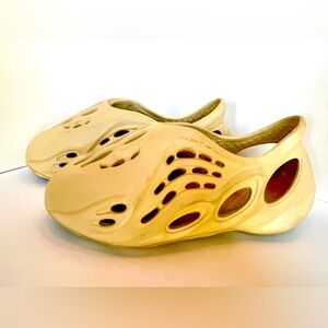 Adidas Yeezy Beige Slip-On Women's Athletic Shoes. Euro 39, US 8.5